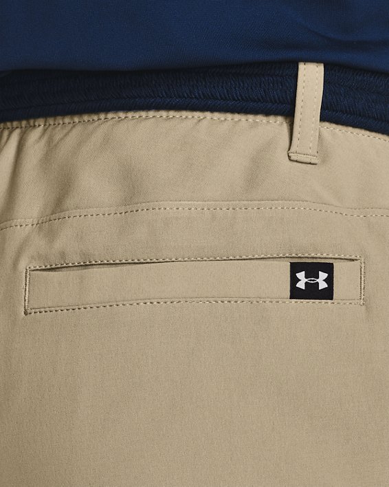 Men's UA Drive Pants in Brown image number 3